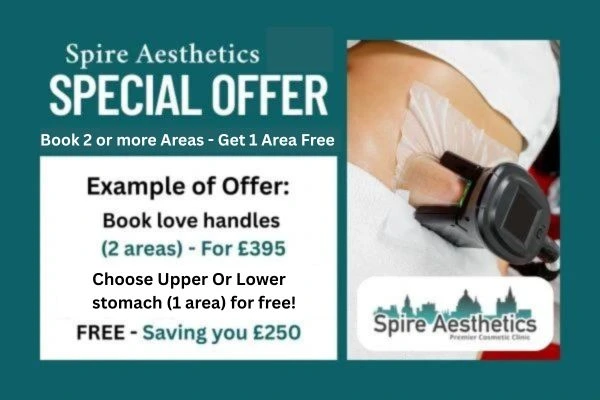 Fat Freezing Promotion Clydebank from Spire Aesthetics - Book Today!